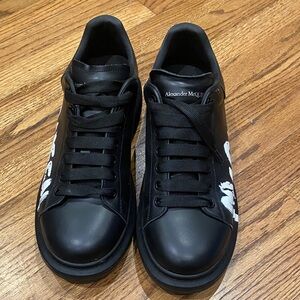 Alexander McQueen Black and White Sneakers